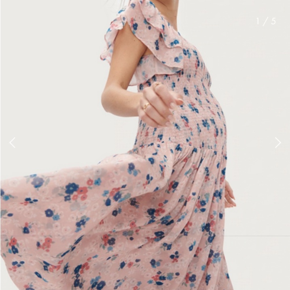 Hatch Cosette Maternity Midi Dress- Ready for summer! 3/L